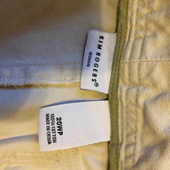 Kim Rogers Cotton Women pants plus size 20WP Pockets Casual - Picture 3 of 5